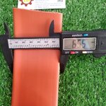 SHINOHAWA : ท่อหดแรงสูงสีแดง เส้นผ่าศูนย์กลาง40mm. 10KV