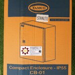 TAMCO : ตู้สแตนเลส SS304 IP55 CB-STL-01 W280xH350xD150mm.