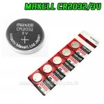 MAXELL MAXELL CR2032 lithium battery 3V แพ็ค5ก้อน BT-MB-GO-52032