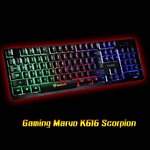 K-616 MARVO KEYBOARD+MOUSE USB ไฟ SKU-01843