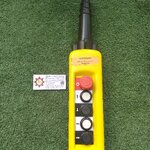 SHINOHAWA : สวิตช์รอก C-A4713 1 สปีด 4ปุ่ม+1 ฉุกเฉิน IP65 (HP301)