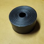 ยางแท่นเก่ง ดัดแปลง - ตัวกลาง มีลาย ( รู 12 นอก 50 หนา 26 ) ตัวละ