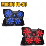 FN-30 BLUE MARVO 4xBig FAN NOTEBOOK ไฟ FA-MV-NB-30BLU