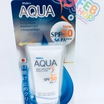 Mistine Aqua Base Sunscreen Facial Cream SPF 50 Pa+++ 20 ml มิสทิน อะควา เบส ซันสกรีน เฟเชียล ครีม เอสพีเอฟ 50 พีเอ+++