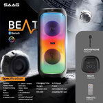 BEAT SAAG SPEAKER BLUETOOTH +MIC*1/40W SP-SA-20-BEAT1