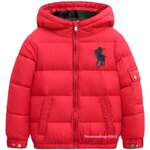 Polo down Jacket เสื้อกันหนาวเด็กเสื้อขนเป็ดใส่ได้ทั้งเด็กผู้หญิง เด็กผู้ชาย ใส่กันหนาวติดลบปักหน้าอกโปโล แต่งกระเป๋าตรงแขน มาพร้อม 3 เฉดสี