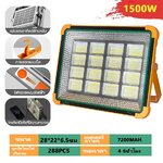 GXSL-06 SOLAR ไฟฉุกเฉิน ไฟติดรถ ไฟแคมป์ แบบพกพา มี ตะขอเกี่ยว แม่เหล็กแรงยึดสูง เพาเวอร์แบงค์ WH-GE-LT-GXS06