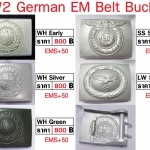 WW2 German EM Belt Buckle