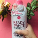 Cathy Doll READY 2 WHITE Pearl & Rose Serum Body Bath Cream 500ml.