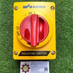 KATKO : ISOLATING SWITCH KEM425U Y/R 4P 25A (เหลือง/แดง)