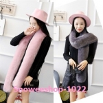 พันคอคลุมไหล่เพิ่มความอบอุ่น ยาว 165 cm มี 6 สี