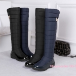 รองเท้าบูธกันหนาวกันลมลุยหิมะทรงยาวกันน้ำ กันลม กันหิมะ มี 2 สี ไซ 35 ถึง 44