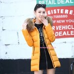 เสื้อโค้ทกันหนาวสำหรับผู้หญิงใส่ลุยหิมะ ใส่อุณหภูมิติดลบ ทรงสลิมเข้ารูป ผ้าหนาพร้อมเคลือบสารสะท้อนหยดน้ำ กันหิมะ กันลม กันน้ำ ใส่แล้วดูเพรียว มี 8 สี