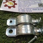 แคล้มวงเดือน EMT 3/4" สีขาว