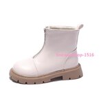 บูทมาร์ตินเด็กผู้ชายและเด็กผู้หญิงบุขนด้านในไม่หนาหนังพียูเกรดพรีเมี่ยมสไตล์อเมริกาใส่สบายเหมาะเดินนานนุ่มไม่กัดเท้า มาพร้อม 2 เฉดสี ไซ 26 ถึง 36