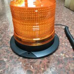 BAIMER ไฟฉุกเฉิน ไฟหมุน ไฟไซเรน R10 ( 60 SMD ) LED สีเหลืองส้ม AMBER ขนาด 6 นิ้ว (ใช้ได้ทั้ง 12V และ 24V ) ราคา ดวงละ