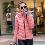 Coat Down Jacket เสื้อกันหนาวทรงสลิมเข้ารูปแต่งชายเสื้อสีเทากันหนาวใส่ติดลบ