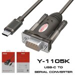 Y-1105K UNITEK TYPEC TO SERIAL CONVERTER SKU-02061