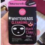 Cathy Doll Whiteheads Cleansing Black Clay Mask 5 g. x 12 pcs.