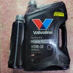 น้ำมันเครื่องเบนซิน สังเคราะห์ 100% VALVOLINE Synthetic 5w-30 ขนาด 4+1ลิตร
