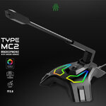 TYPE MC2 EGA MICROPHONE USB RGB MI-EG-XX-MC2BK