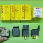 BOST รีเลย์ 5 ขา 12V 40/30A RELAY รีเร 2 หน้า รถยนต์ ( B2032 ) K HZ Y ทั้วไป ราคา อันละ