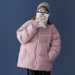 เสื้อกันหนาวบิ๊กไซส์สไตล์เกาหลีแนวออนนี่น่ารักใส่กันหนาวติดลบมีหลายสี ใส่ได้ทั้งผู้ชายและผู้หญิง ทรงโอเวอร์ไซส์ สีพื้น สำเนา สำเนา