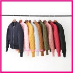 เสื้อแจ็คกันหนาวเนื้อผ้าฝ้าย สำหรับสาว ชิค ชิค