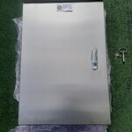 LOAD CENTER 100A ตู้สแตนเลส 304 มีหลังคาสโลป W450xH650xD152mm. (30ช่อง)