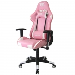เก้าอี้ เกมมิ่งProleage ERGONOMIC GAMING CHAIR รุ่น PL-101 สีชมพู-ขาว SKU-00540