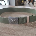 เข็มขัดทหารเยอรมัน ผ้าใบ Afrika canvas belt