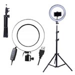 S2601 USB LAMP ไฟวง 26CM พร้อมขาตั้ง HL-MB-ST-S2601