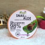 MOODS 98% SNAIL & ALOE SOOTHING CARE FACIAL SLEEPING GEL 300 มล.