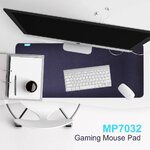 MP-7032 OKER แผ่นรองเมาส์สีดำขนาด 70x35 CM หนา3 มม MP-OK-AD-7032B