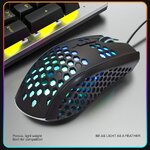 OKER GM-56 MOUSE MACRO USB 7D LED 6400DPI ESPORTS SKU-02949