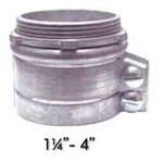 SEC : คอนเนคเตอร์เฟล็กซ์จับท่ออ่อนเหล็ก 1.1/4"