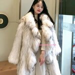 Fur coat เสื้อโค้ทขนมิ้ง mink fur coat เสื้อเฟอร์ตัวยาวเฟอร์โค้ทหนาแต่งปกหน้าเก๋ๆ สวยอลังหรูหรารับประกันงานสวยพรีเมี่ยม