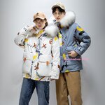 Down Jacket เสื้อกันหนาว ขนเป็ด น้ำหนักเบา ใส่กันหนาวติดลบ -30 ใส่ได้ทั้งผู้ชายผู้หญิงหรือใส่เป็นคู่รัก มี 3 สี