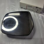 เนื้อ กระจกมองข้าง MAZDA BT 50 ขอบดำ ปรับมือ + ไฟฟ้า ข้างซ้าย LH