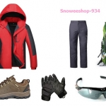 เสื้อกันหิมะ แจ็คเก็ตกันหนาวบุขนด้านในออกแบบเพื่อใส่กันน้ำกันหิมะโดยเฉพาะ รอบอกถึง 6XL