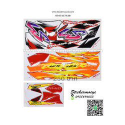 Sticker HONDA BEAT LS ปี 1999 รุ่น6 ติดรถสี แดง สติ๊กเกอร์ ติดรถมอเตอร์ไซค์ ฮอนด้า บีท แอลเอส