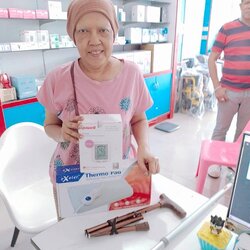 ขอขอบคุณลูกค้าเลือกซื้อ ThermoPad แผ่นความร้อนบรรเทาปวด เครื่องวัดความดัน ไม้เท้า ที่ศูนย์เครื่องมือแพทย์ปัตตานีค่ะ