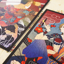 (Pre-Order) [ArtPrint Set] Zoro&Sanji Hanafuda