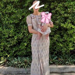 Label :: AURORA by RAMI-PAPHA เซตลายผ้าไทย เนื้อผ้าหนานุ่มอย่างดี ดีเทลสวยเก๋ดูผู้ดี ไหล่แต่งโบว์ กระดุมหน้าแต่ง(ด้านในเป็นกระดุมแป๊กตัวใหญ่)ใส่ง่ายหายห่วงคะ