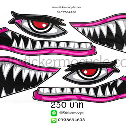 Sticker YAMAHA NMAX ลายการ์ตูน (เคลือบเงา) สติ๊กเกอร์ ติดรถมอเตอร์ไซค์ ยามาฮ่า เอ็นแม็ค