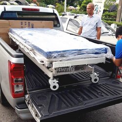 ขอขอบคุณลุกค้าซื้อ เตียงผู้ป่วยไฟฟ้า 3 ฟังก์ชั่น ราวสไลด์ มีแบตเตอร์รี่สำรอง ค่ะ 🎉🎉🎉ว้าว ว้าว ว้าว ลูกค้ามารับเอง รับส่วนลดทันที 500 บาทค่ะ