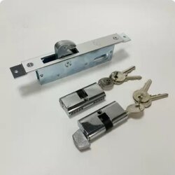 MICO กุญแจบานเลื่อน กุญแจคอม้า แบบบิดล็อคด้านใน, กุญแจ 2 ด้าน