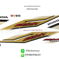 Sticker HONDA CLICK i ปี 2008 รุ่น11 ติดรถสี ขาว ดำ (เคลือบเงาแท้) สติ๊กเกอร์ ติดรถมอเตอร์ไซค์ ฮอนด้า คลิ๊ก ไอ