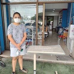 FS562 โต๊ะคร่อมเตียงเหล็ก overbedtable โต๊ะทานอาหารผู้ป่วย ขอขอบคุณที่ไว้วางใจในสินค้าและบริการศูนย์เครื่องมือแพทย์ปัตตานีค่ะ สั่งซื้อ / สอบถามเพิ่มเติม โทร : 0883985845