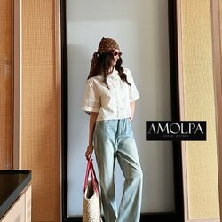 กางเกง CELINE DENIM งานสวยยยยม๊ากกก ใส่สบาย งานไฮเอนชนช๊อป ขึ้นห้างเลยน๊า งานดีม๊ากกกกมาก ใส่สบายมีกระเป๋าข้าง แมทซ์กับอะไรก็สวย เก๋ สุดๆ ห้ามพลาดเลยน๊า #AMOLPA BRAND